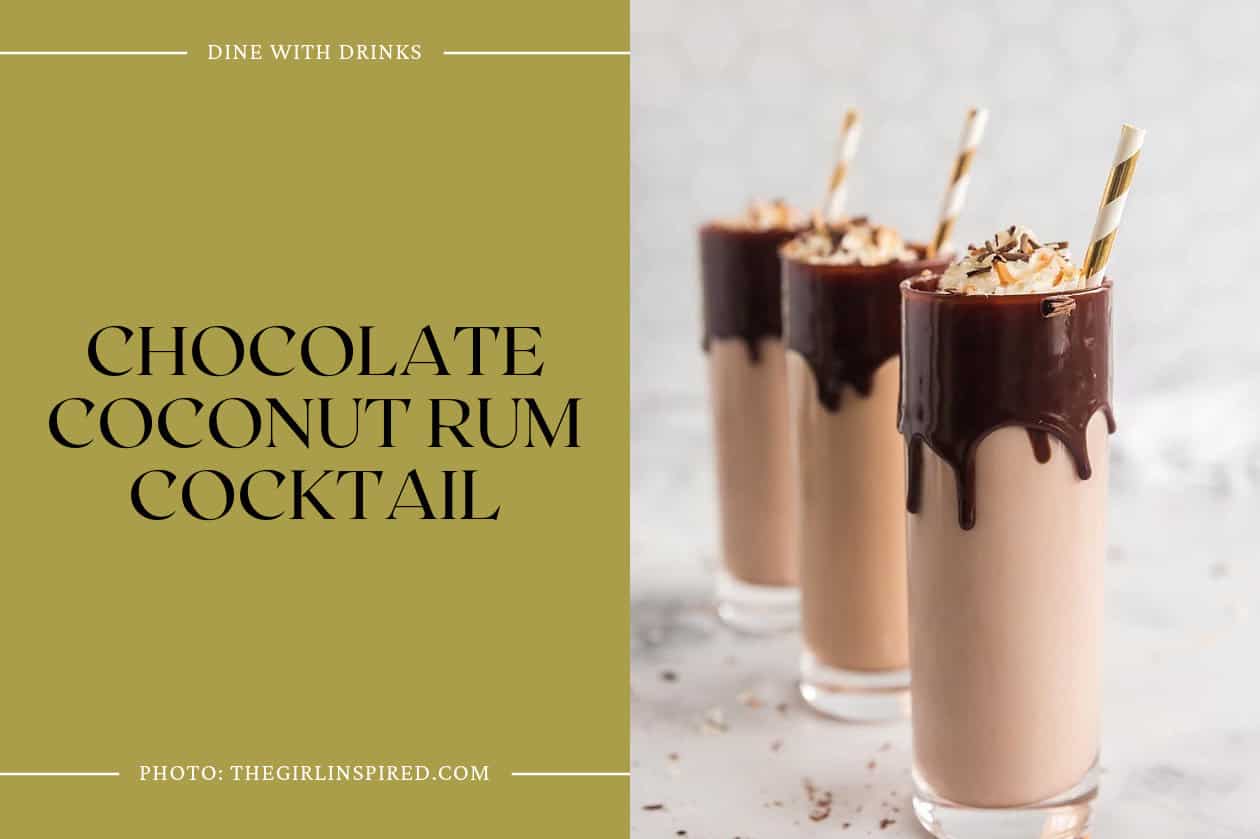 Chocolate Coconut Rum Cocktail