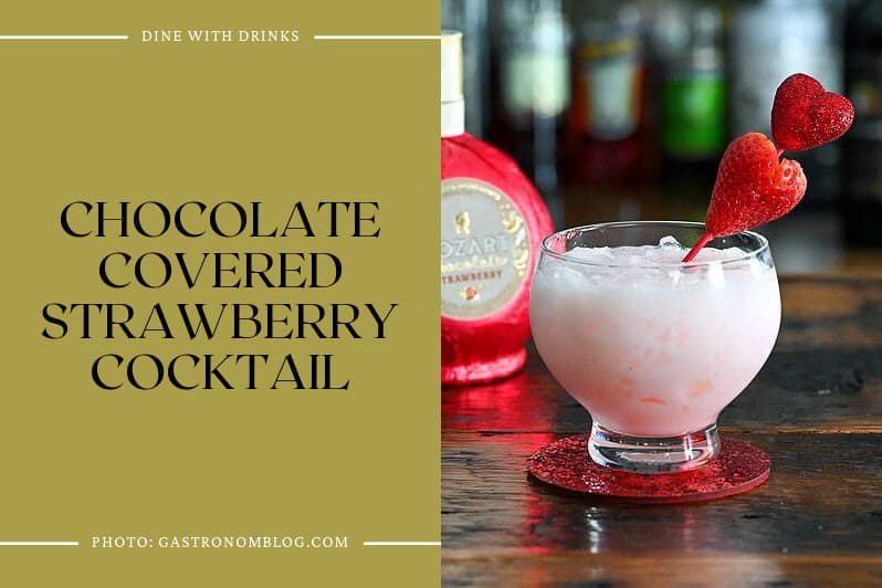 Chocolate Covered Strawberry Cocktail