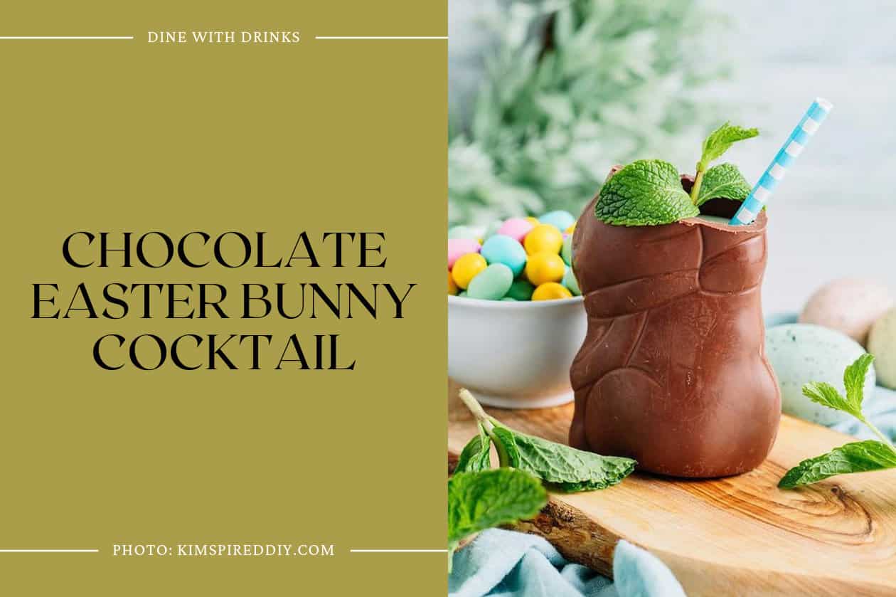 Chocolate Easter Bunny Cocktail