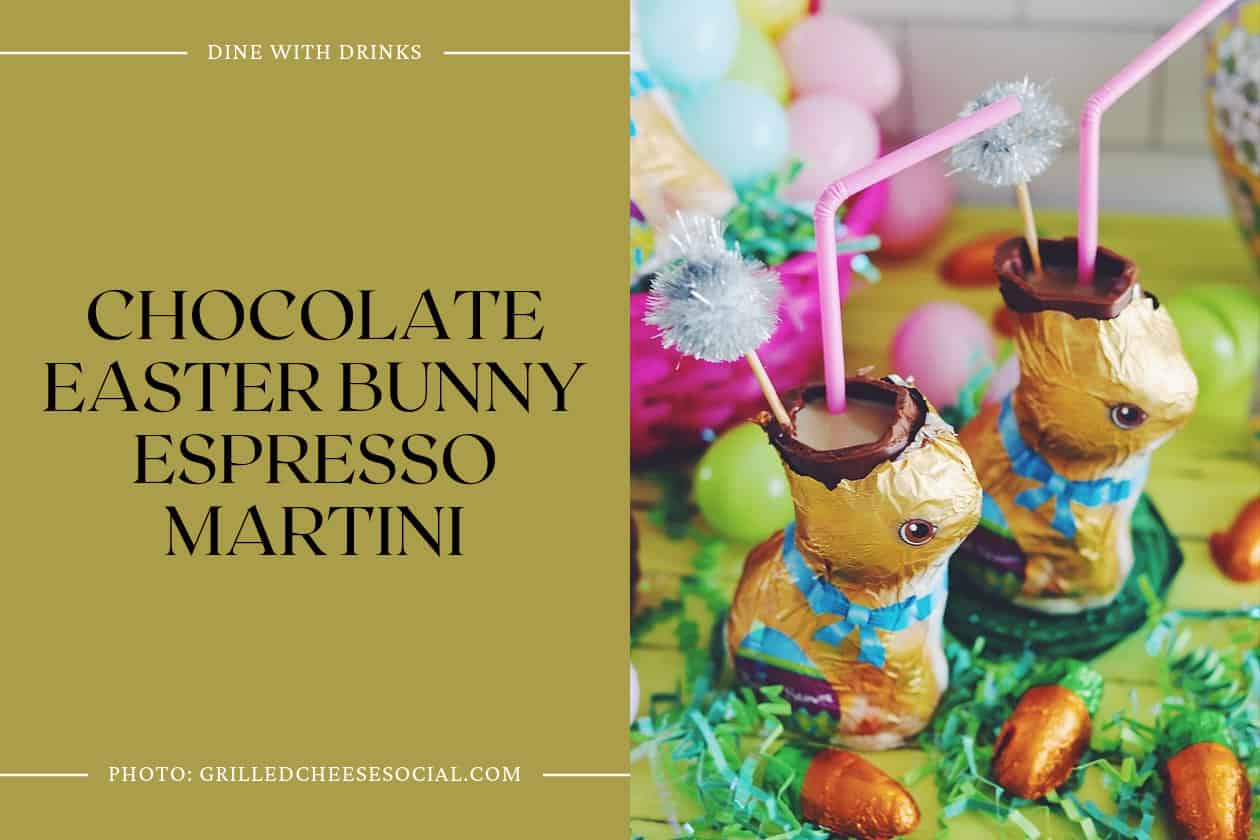 Chocolate Easter Bunny Espresso Martini