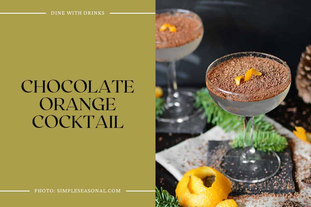 Chocolate Orange Cocktail