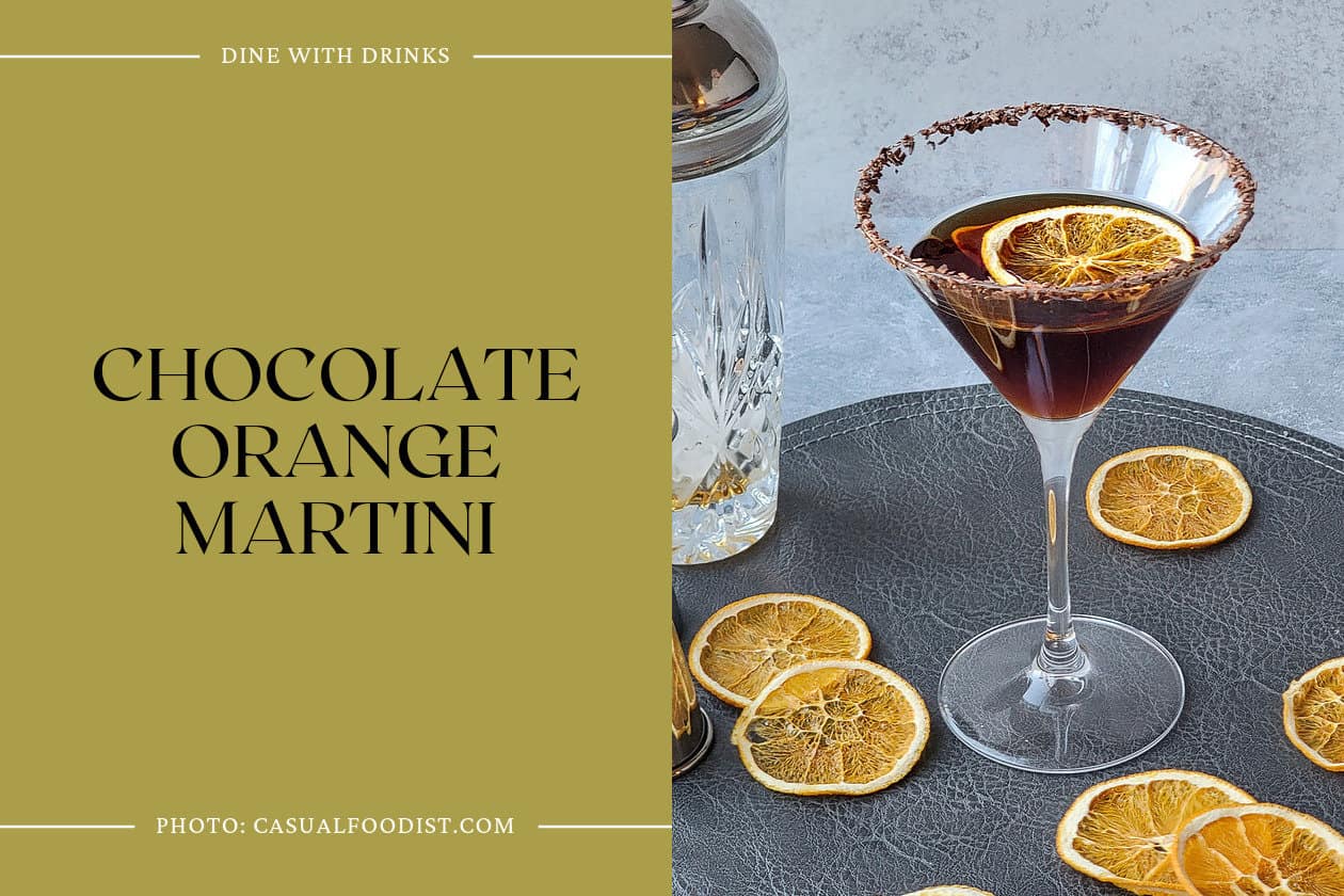Chocolate Orange Martini