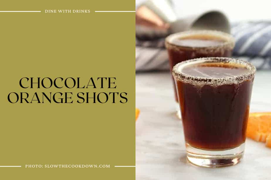 Chocolate Orange Shots