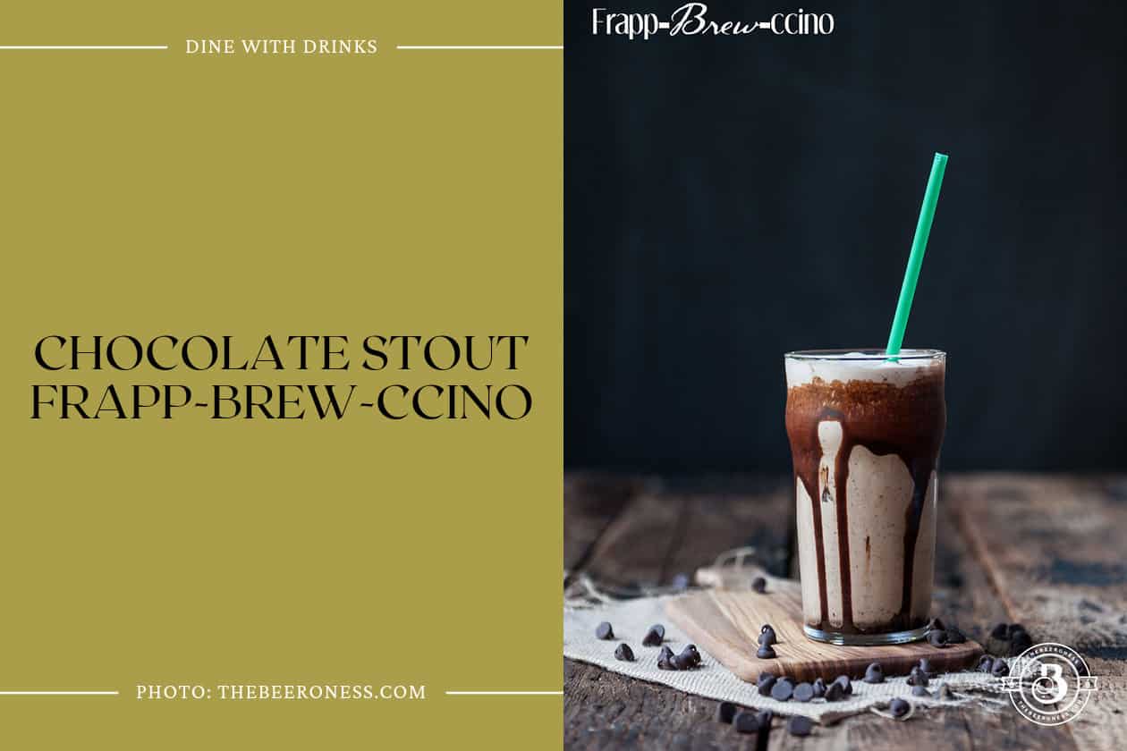 Chocolate Stout Frapp-Brew-Ccino