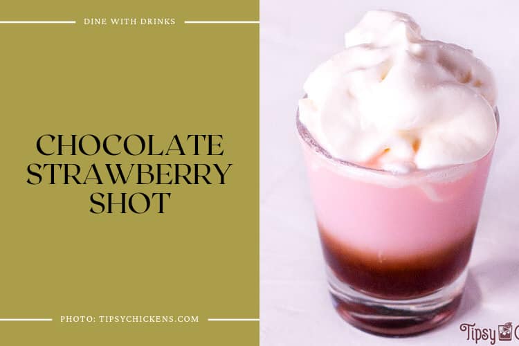 Chocolate Strawberry Shot