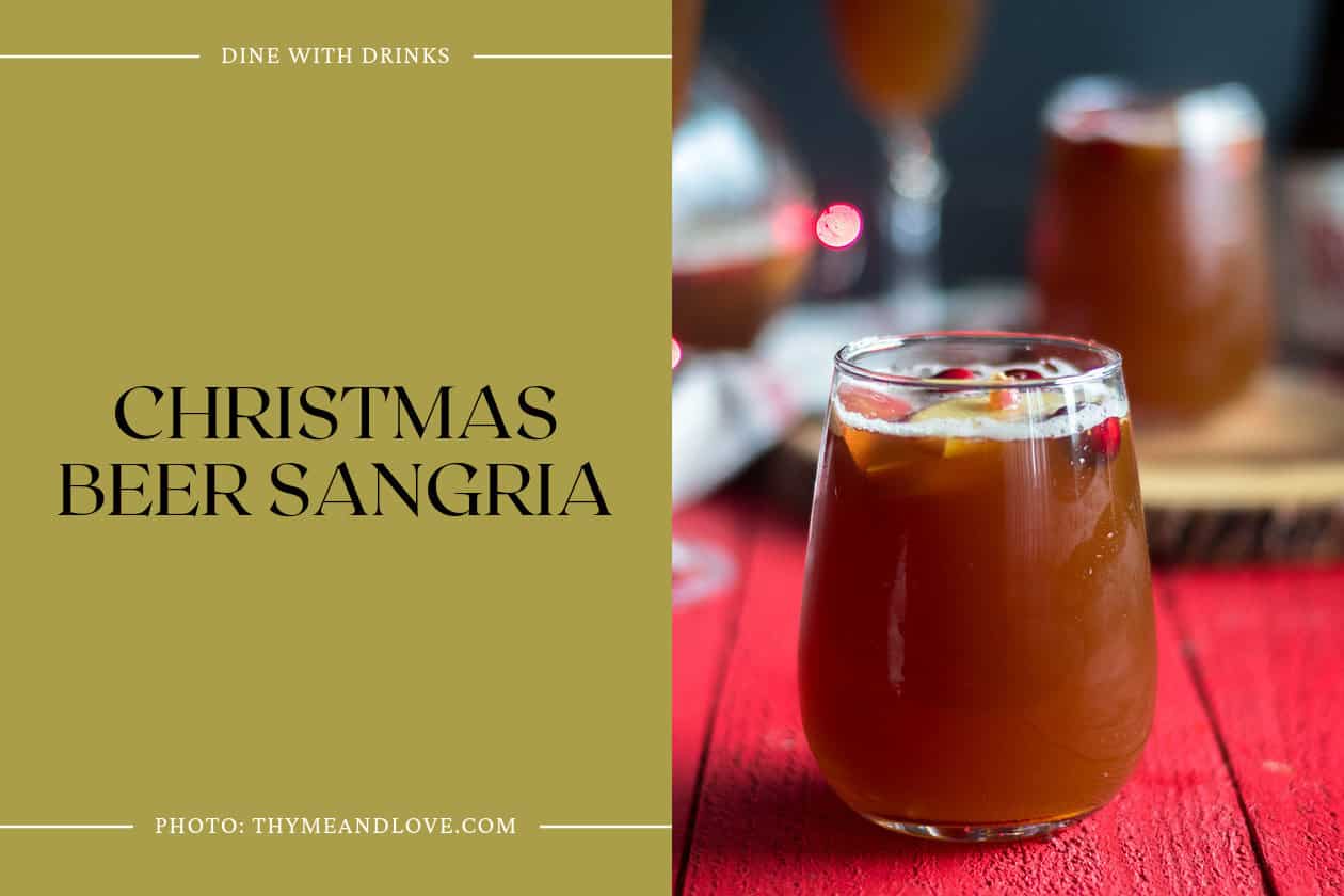 Christmas Beer Sangria