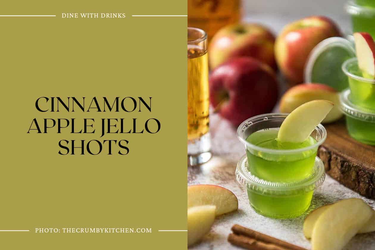 Cinnamon Apple Jello Shots