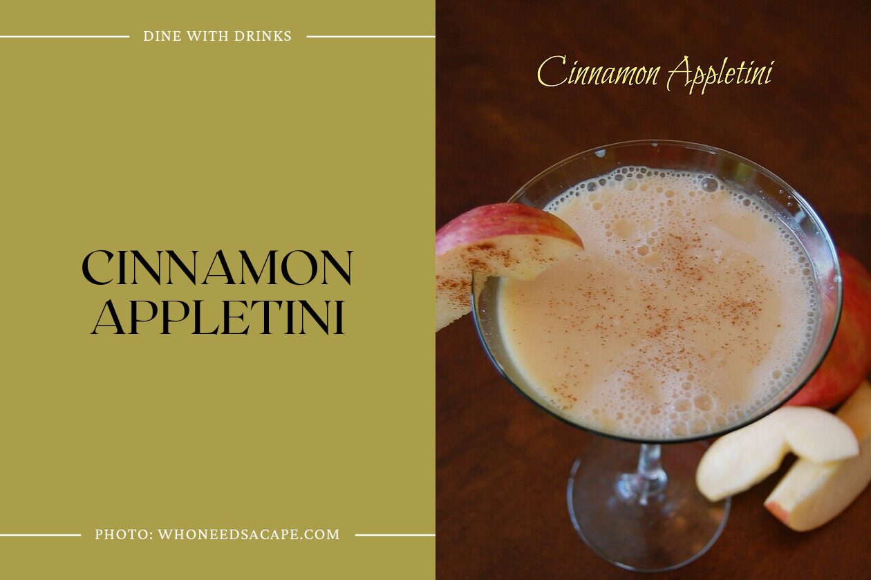Cinnamon Appletini