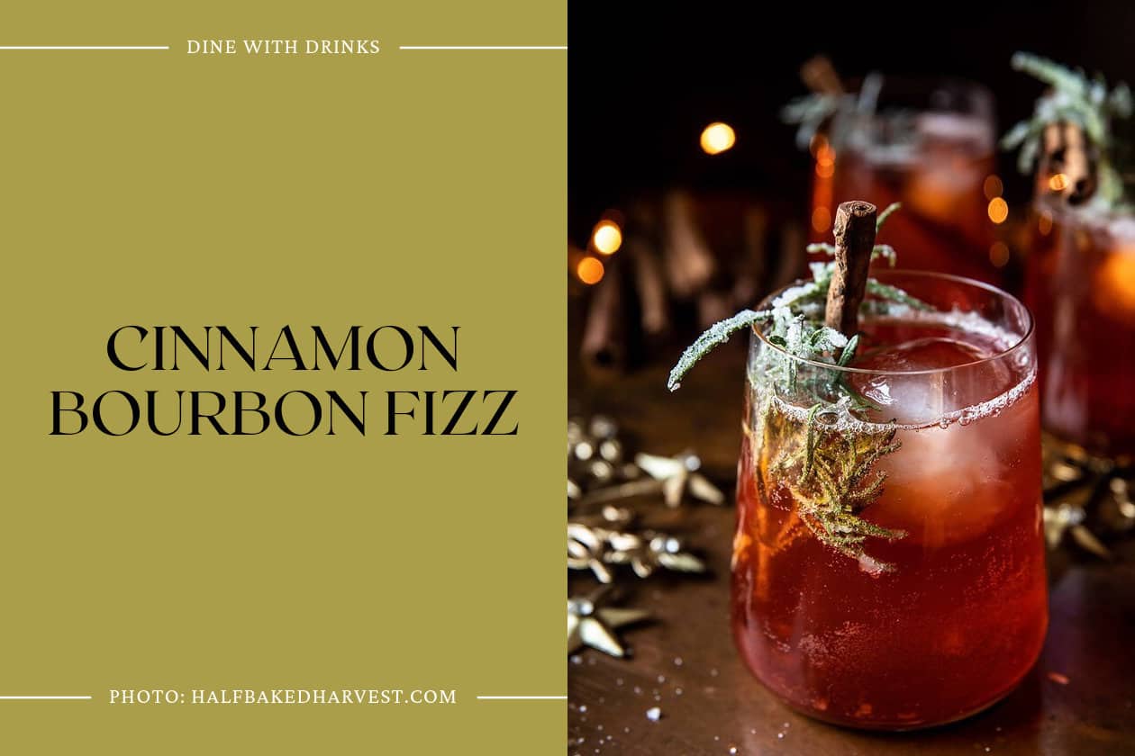 Cinnamon Bourbon Fizz