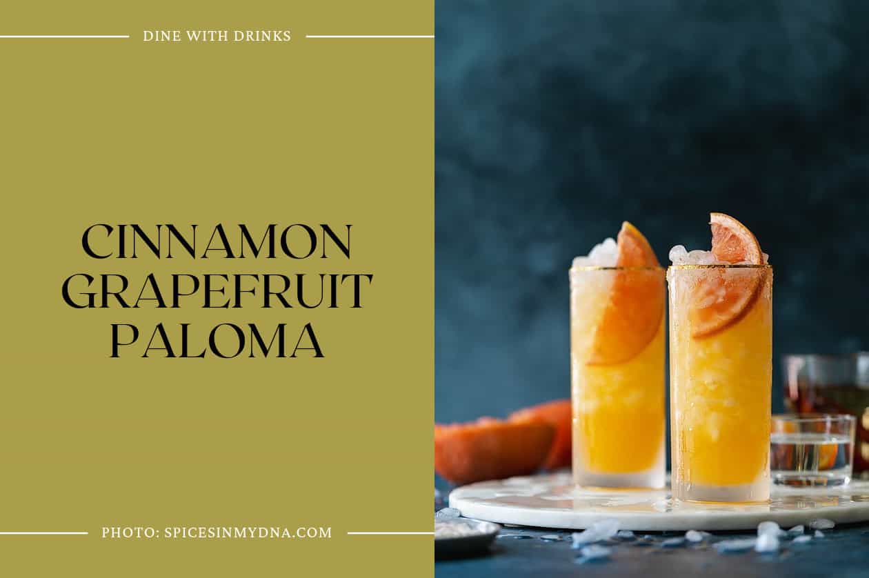 Cinnamon Grapefruit Paloma