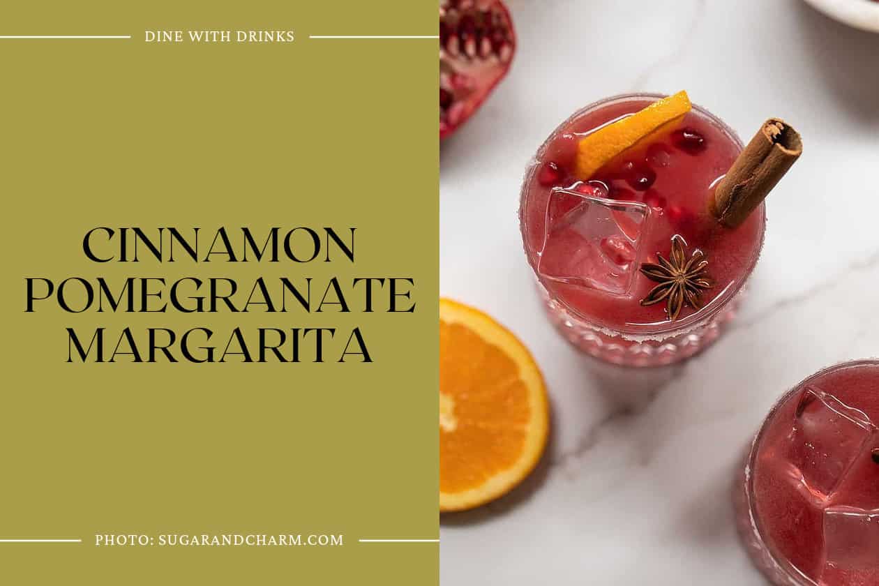 Cinnamon Pomegranate Margarita