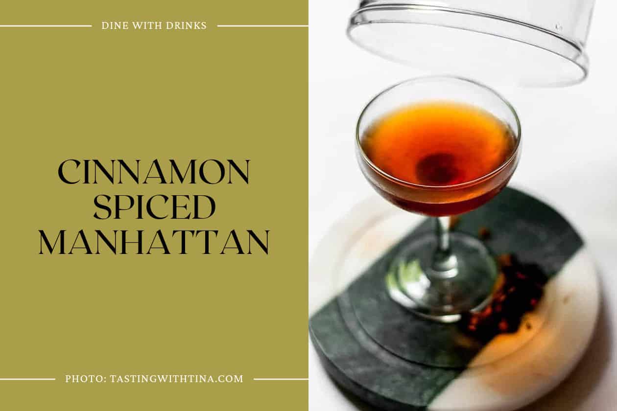 Cinnamon Spiced Manhattan