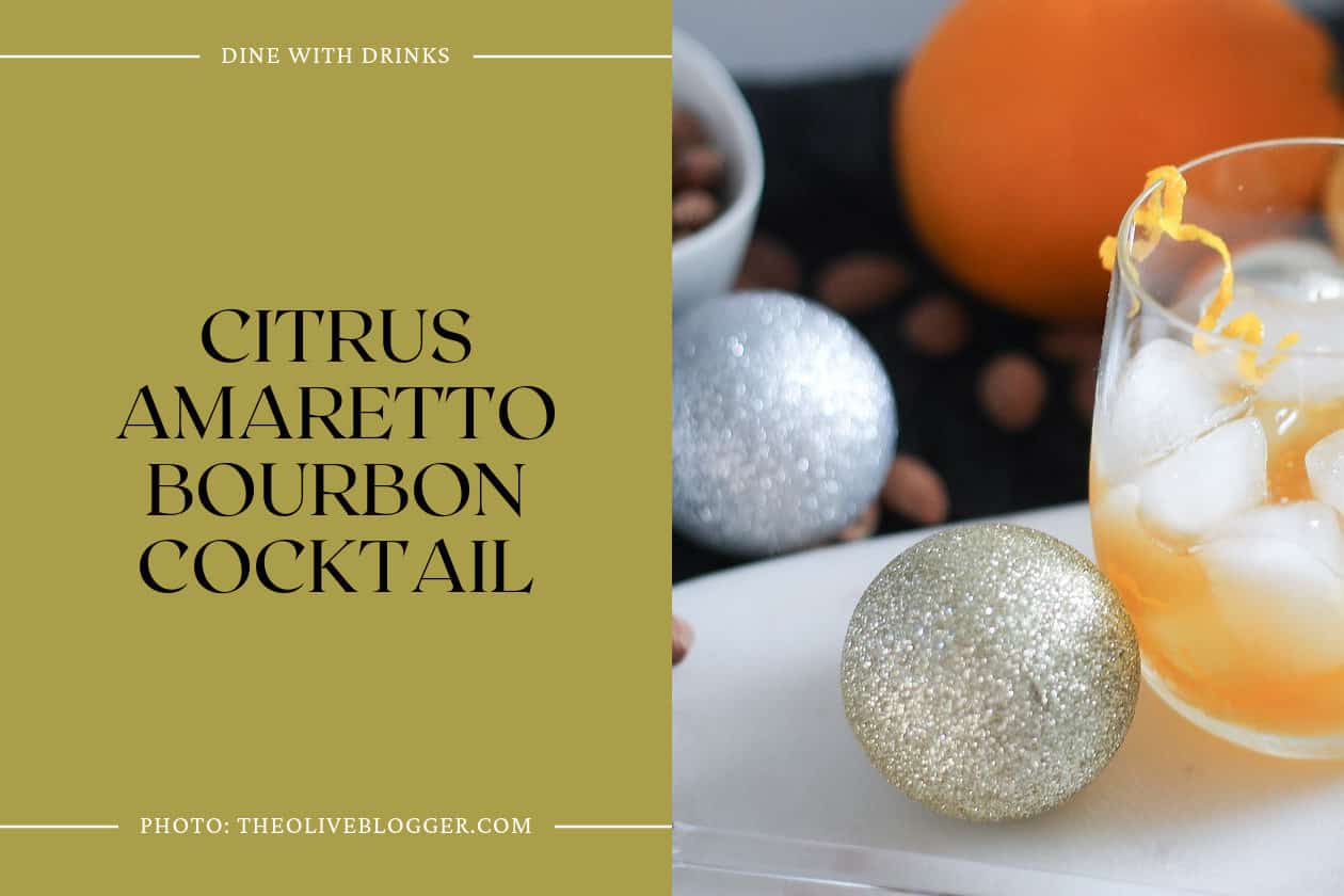 Citrus Amaretto Bourbon Cocktail