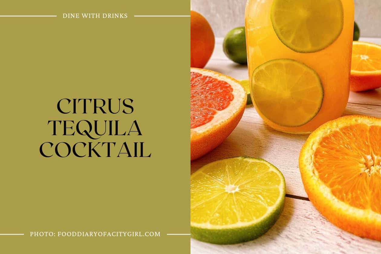 Citrus Tequila Cocktail