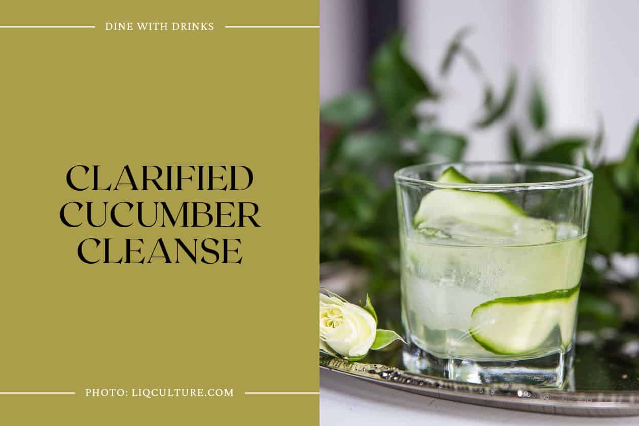 Clarified Cucumber Cleanse