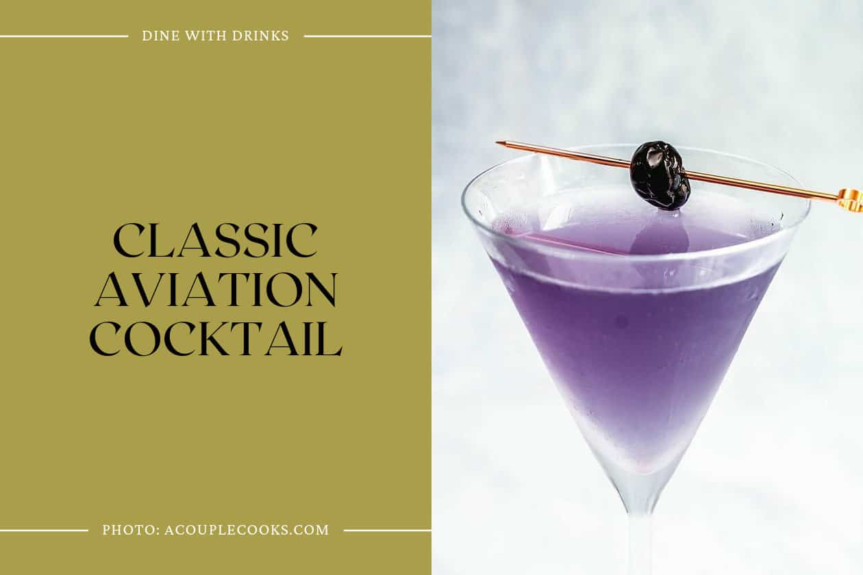 Classic Aviation Cocktail