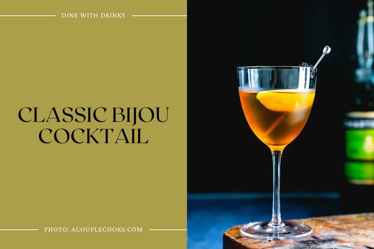 Classic Bijou Cocktail