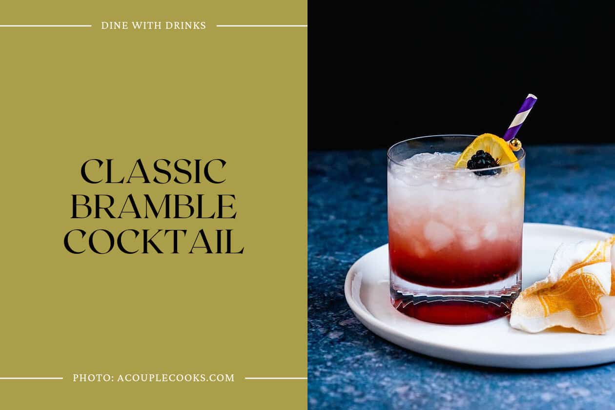 Classic Bramble Cocktail