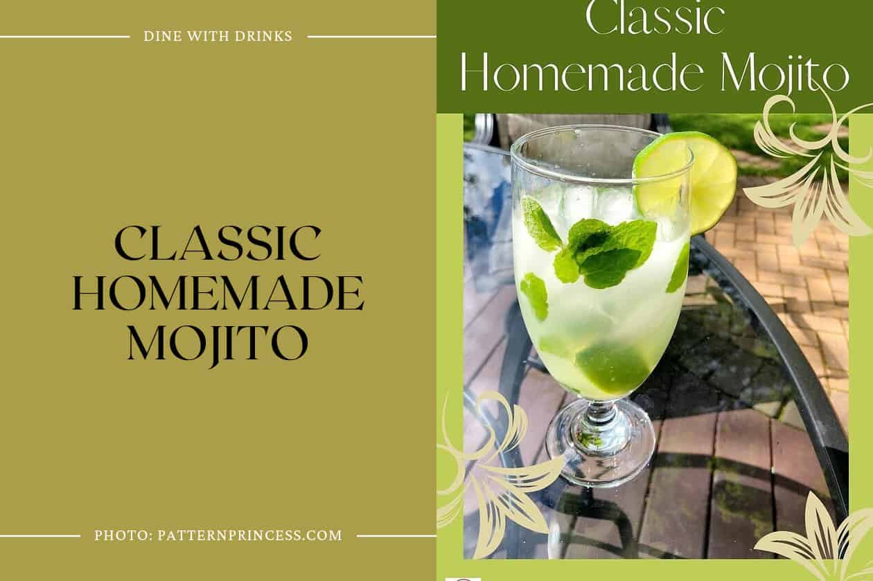 Classic Homemade Mojito