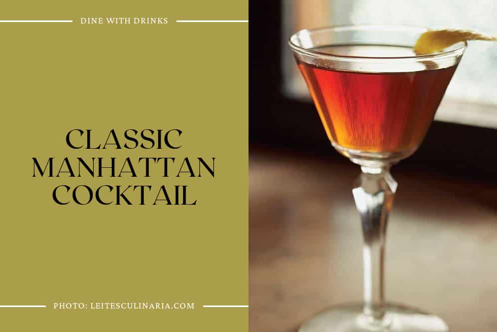 Classic Manhattan Cocktail