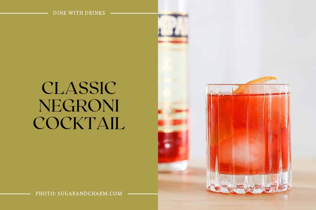 Classic Negroni Cocktail