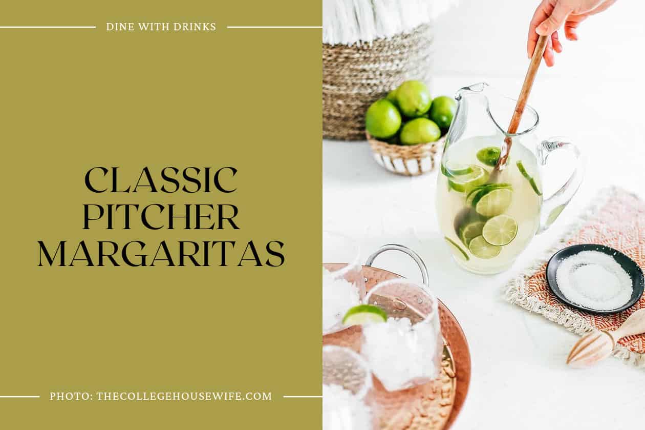 Classic Pitcher Margaritas