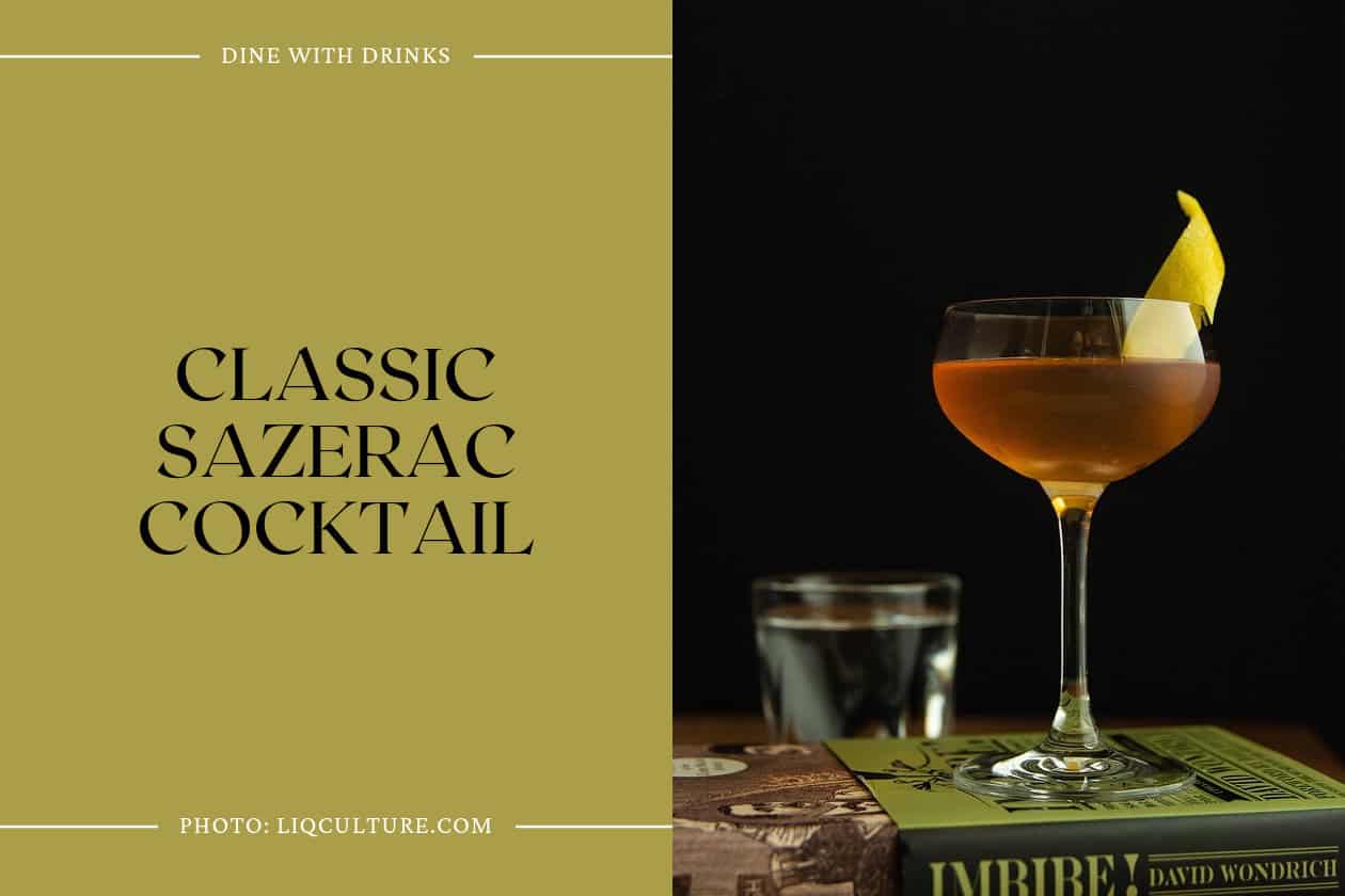 Classic Sazerac Cocktail