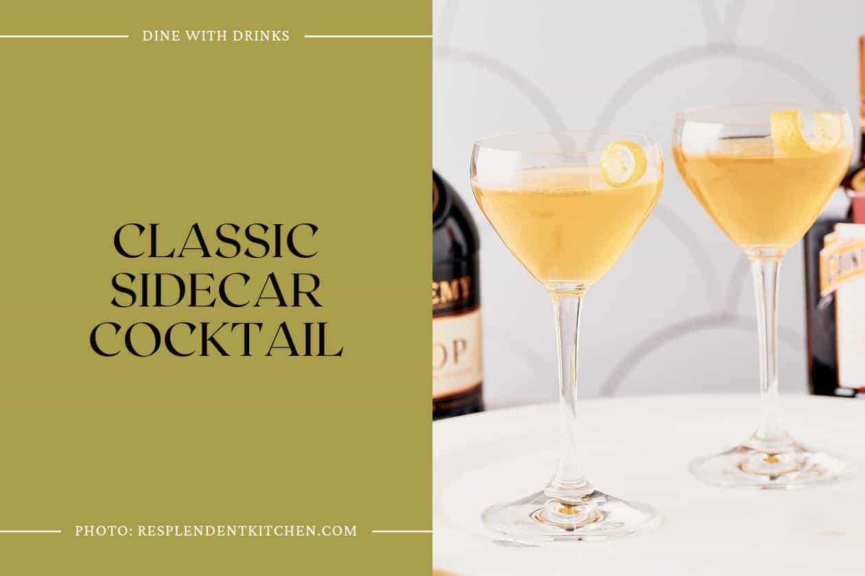 Classic Sidecar Cocktail