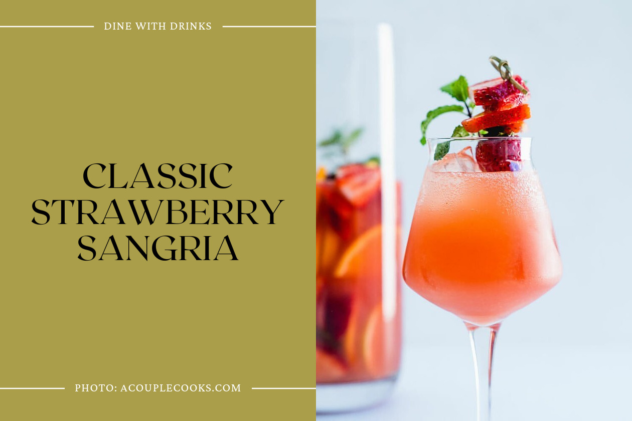 Classic Strawberry Sangria