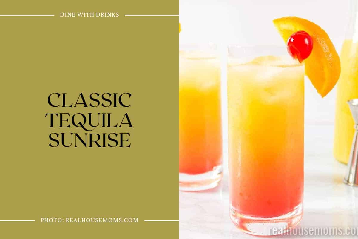 Classic Tequila Sunrise