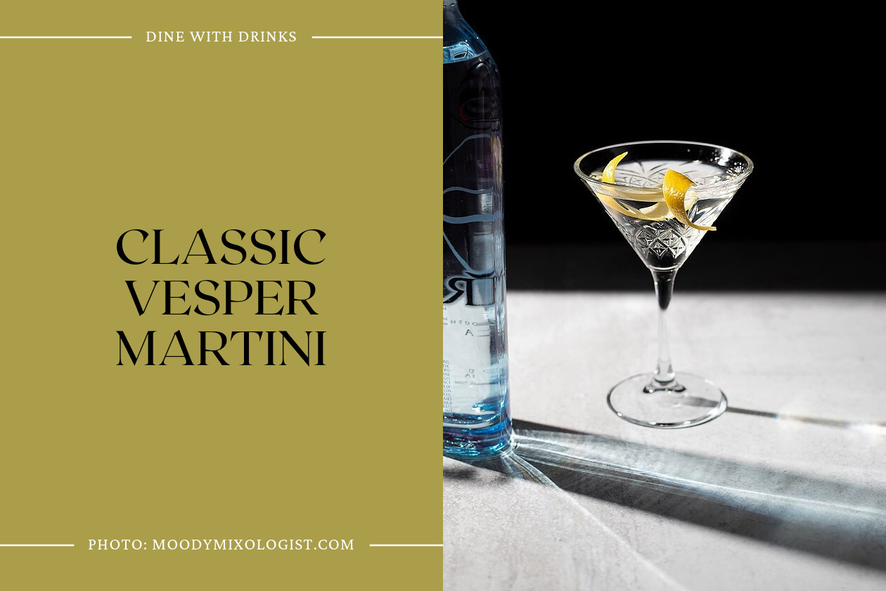 Classic Vesper Martini