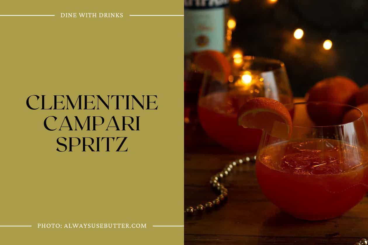 Clementine Campari Spritz