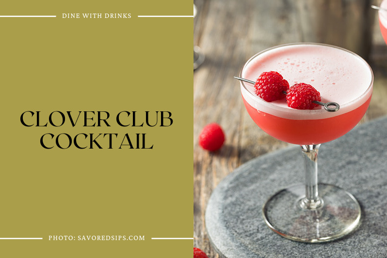 Clover Club Cocktail