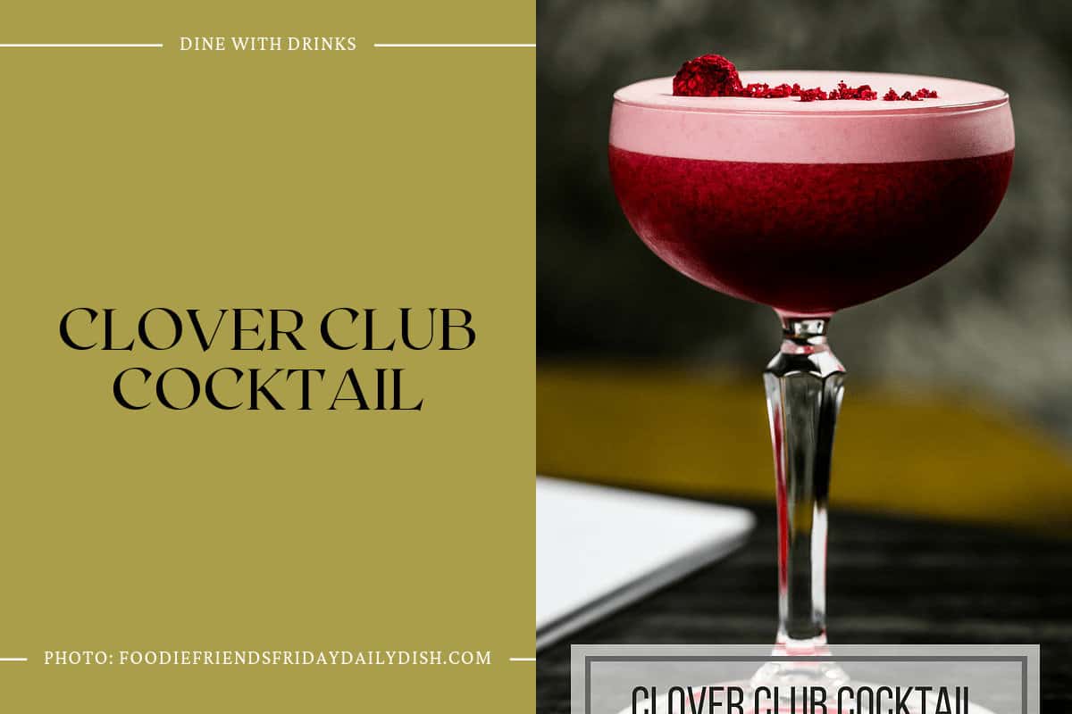 Clover Club Cocktail