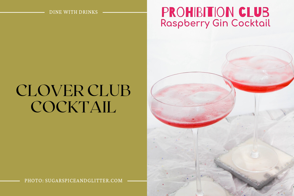 Clover Club Cocktail
