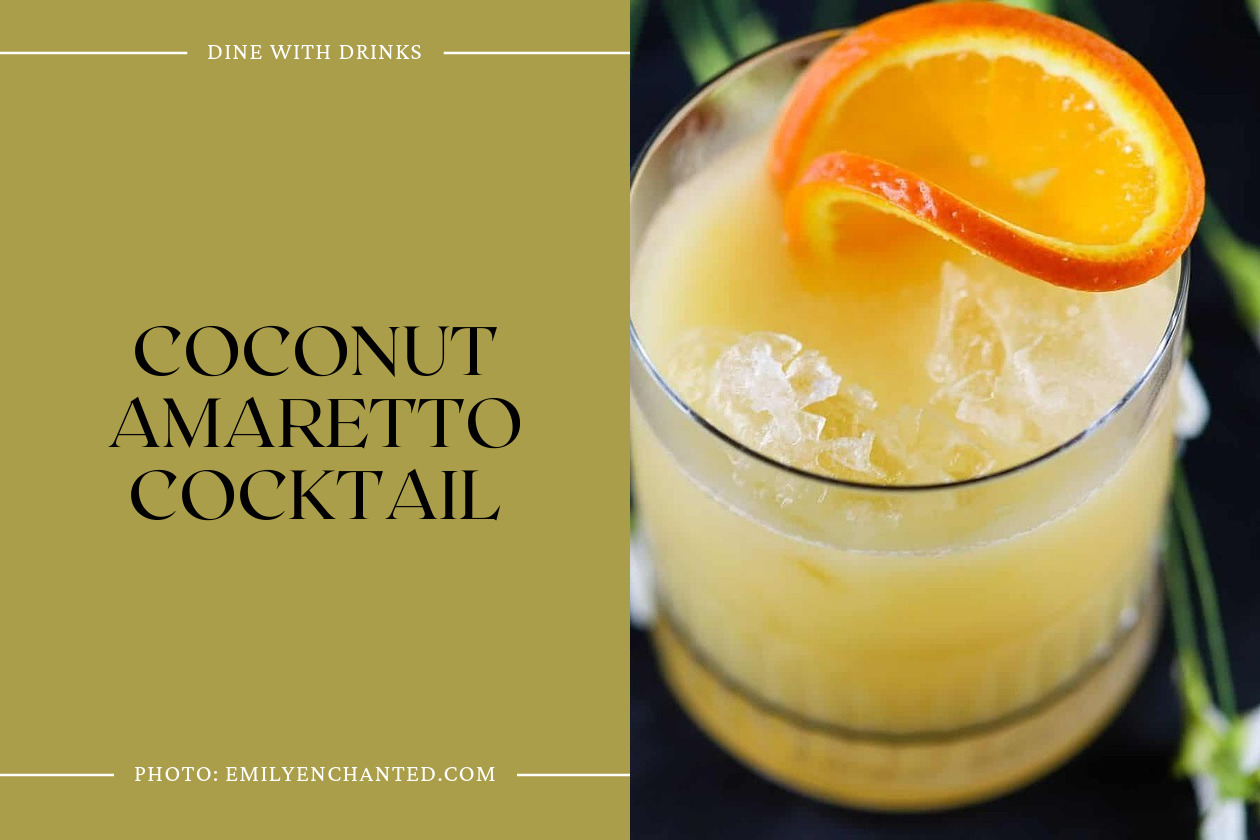 Coconut Amaretto Cocktail