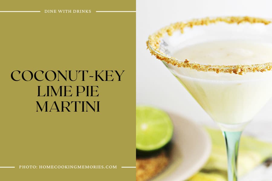 Coconut-Key Lime Pie Martini