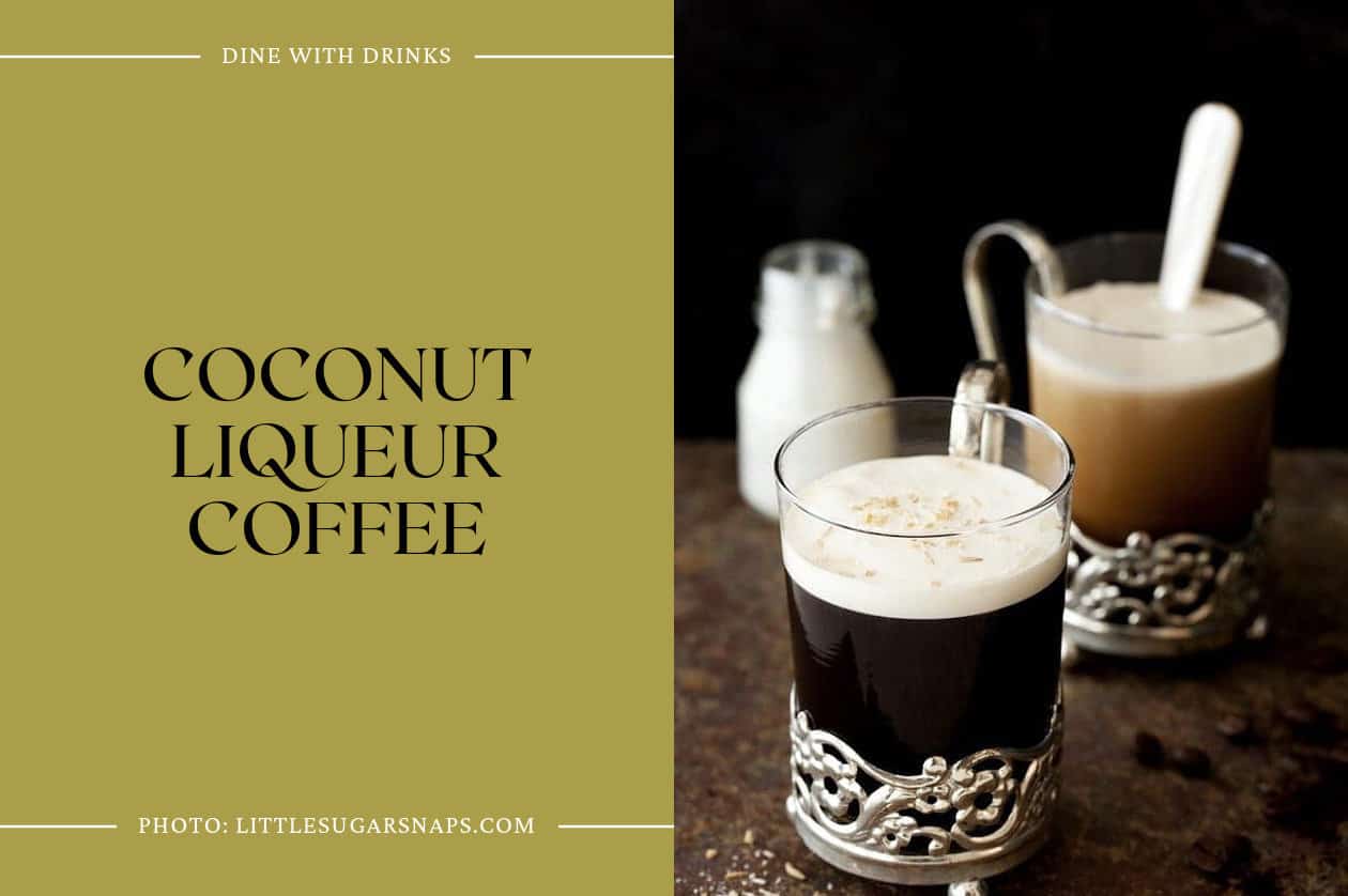 Coconut Liqueur Coffee