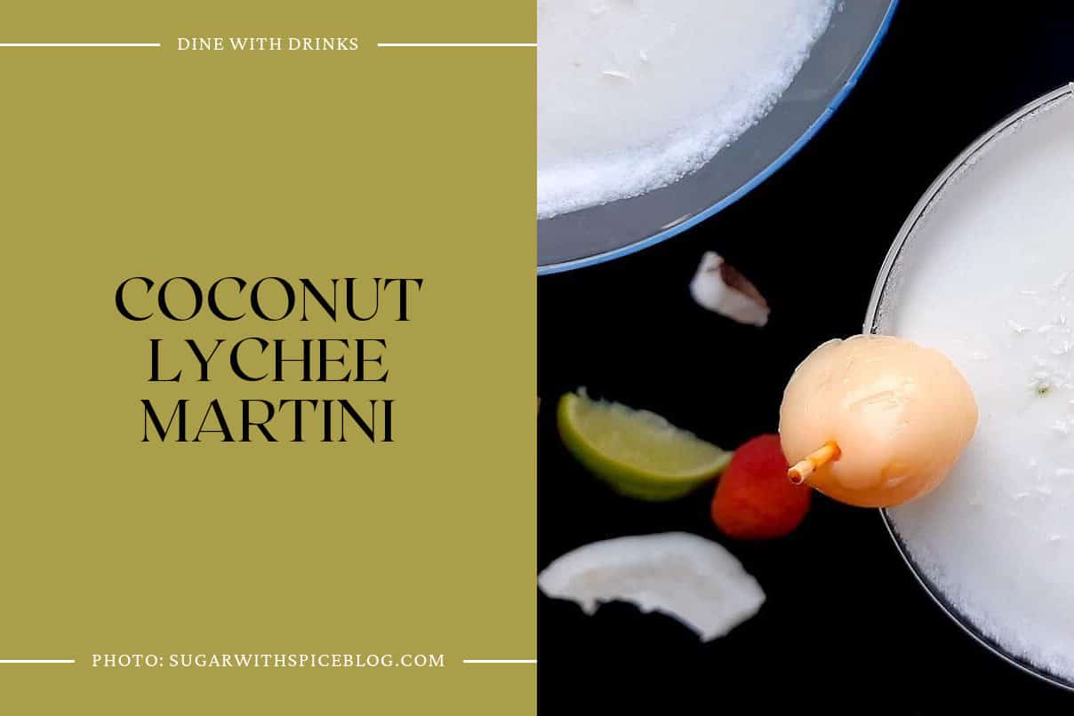 Coconut Lychee Martini