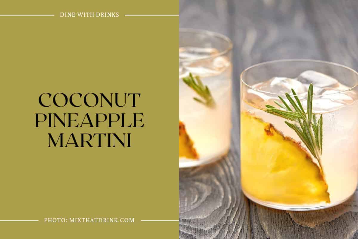 Coconut Pineapple Martini
