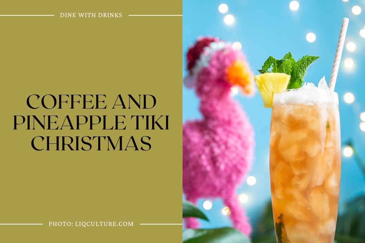 Coffee And Pineapple Tiki Christmas