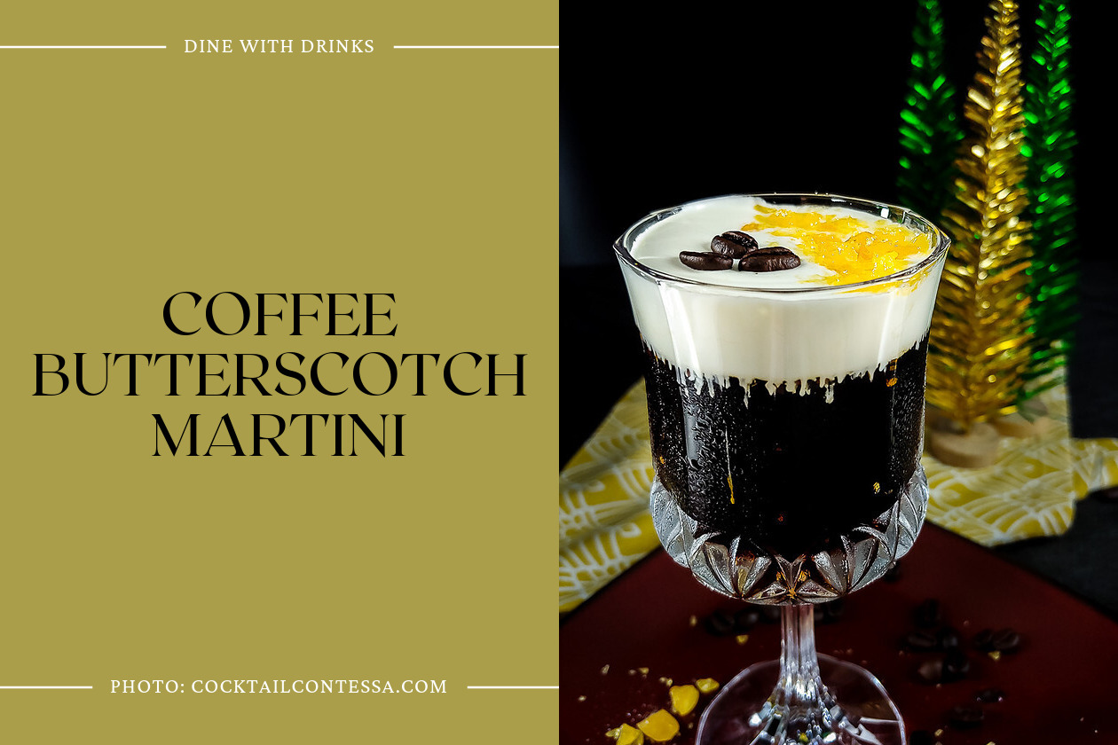 Coffee Butterscotch Martini