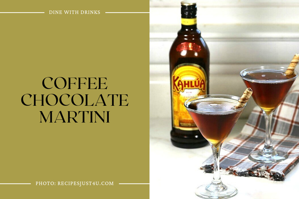 Coffee Chocolate Martini
