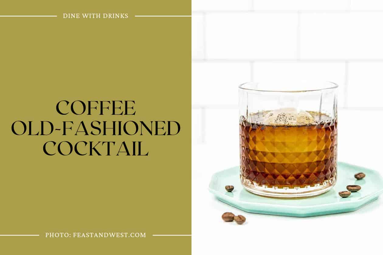 Coffee Old-Fashioned Cocktail