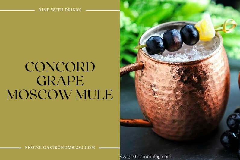 Concord Grape Moscow Mule