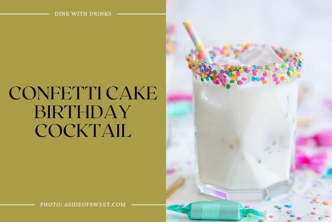 Confetti Cake Birthday Cocktail
