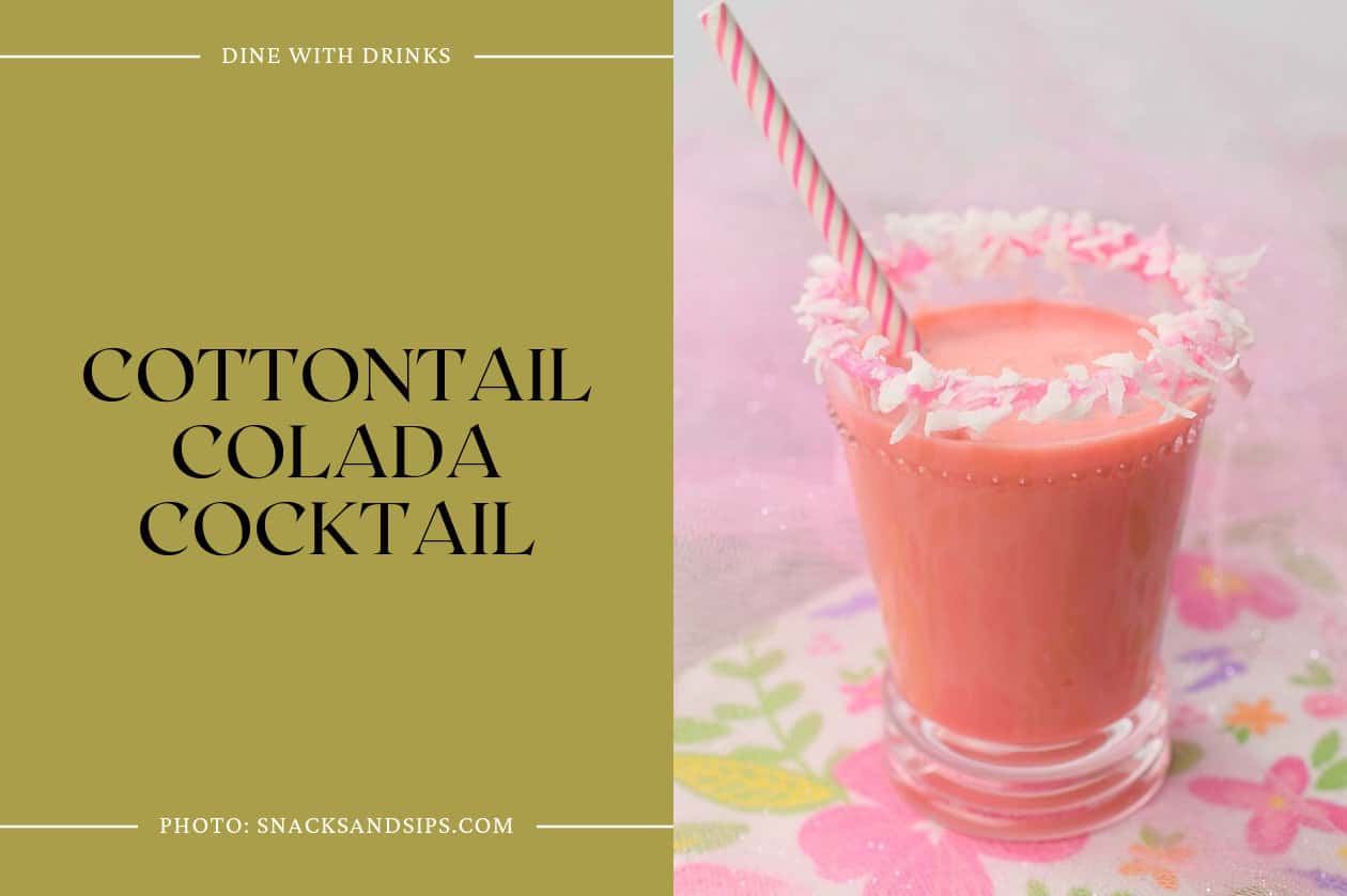 Cottontail Colada Cocktail