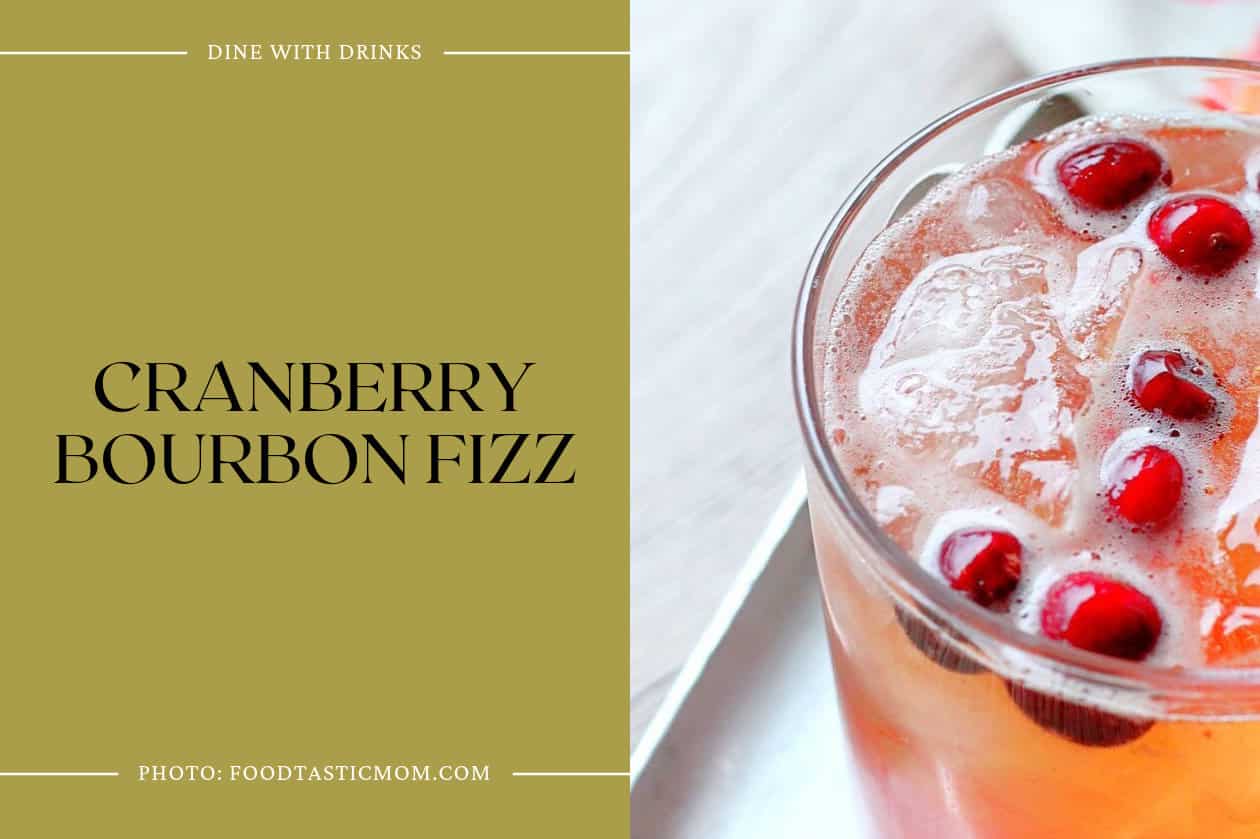 Cranberry Bourbon Fizz