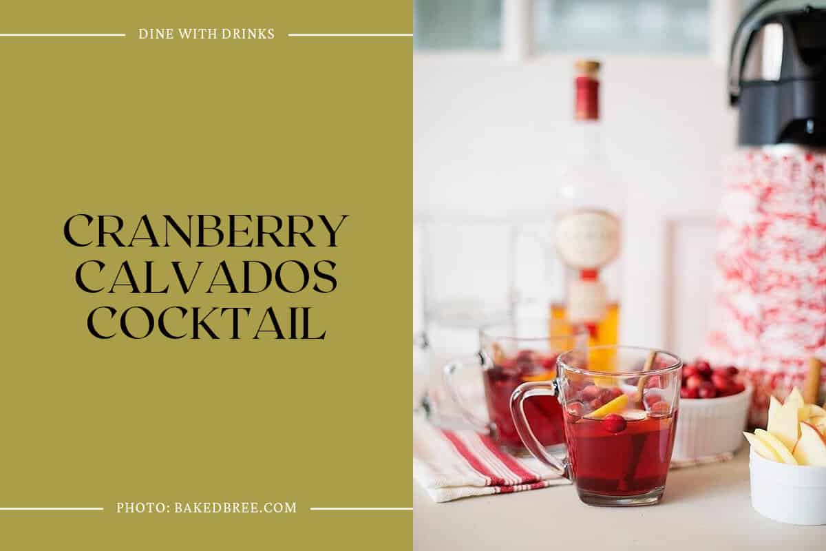 Cranberry Calvados Cocktail
