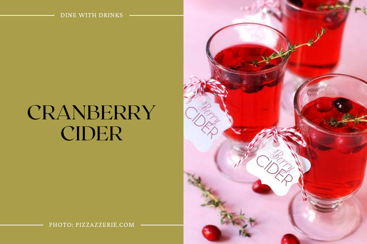 Cranberry Cider